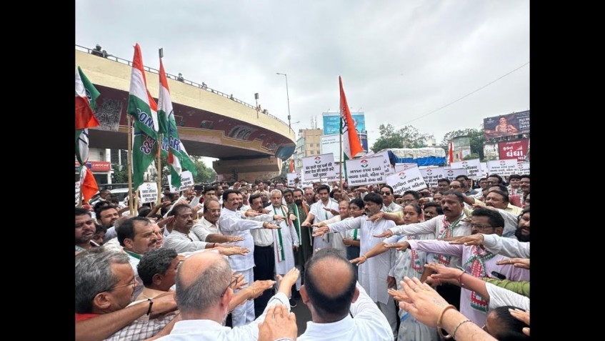 Nyay Padyatra against the killing of 6-year-old innocent daughter in Dahod